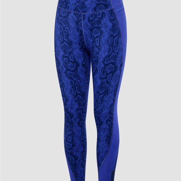 Savage X Fenty Pants - Savage X Fenty Deep Blue Snake-Print Leggings